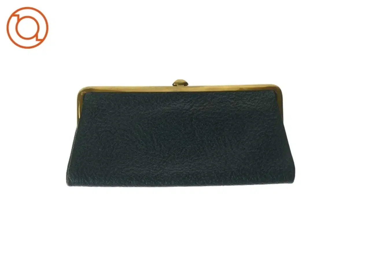 Billede 4 - Vintage Clutch Crinkled Læder og Messing (str. 29 x 13 cm)