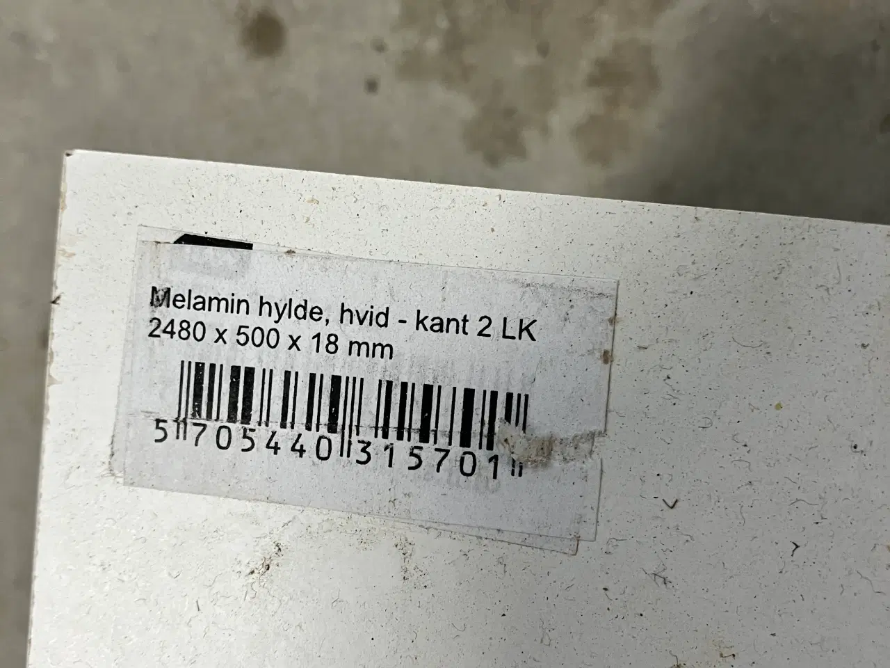 Billede 4 - 18MM WALLMANN HOBBYPLADE HVID