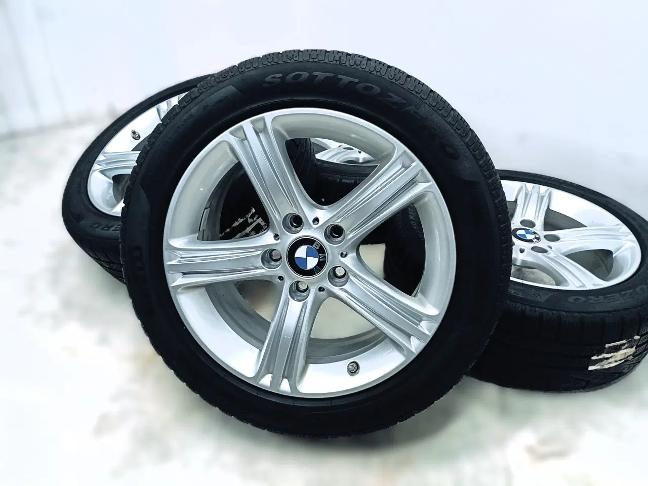 Billede 6 - 5x120 17" ET37 nav 72,6ø BMW vintersæt inkl.TPMS