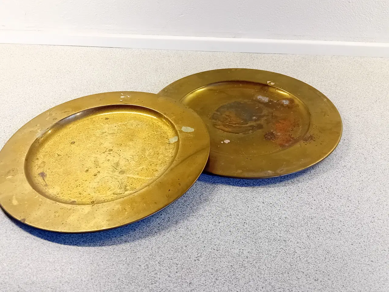 Billede 1 - Messingplatter/tallerkener