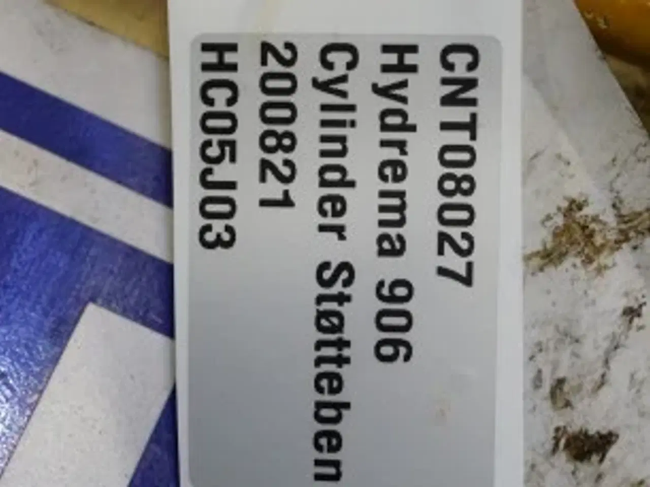 Billede 4 - Hydrema 906B Støttebens Cylinder 200821