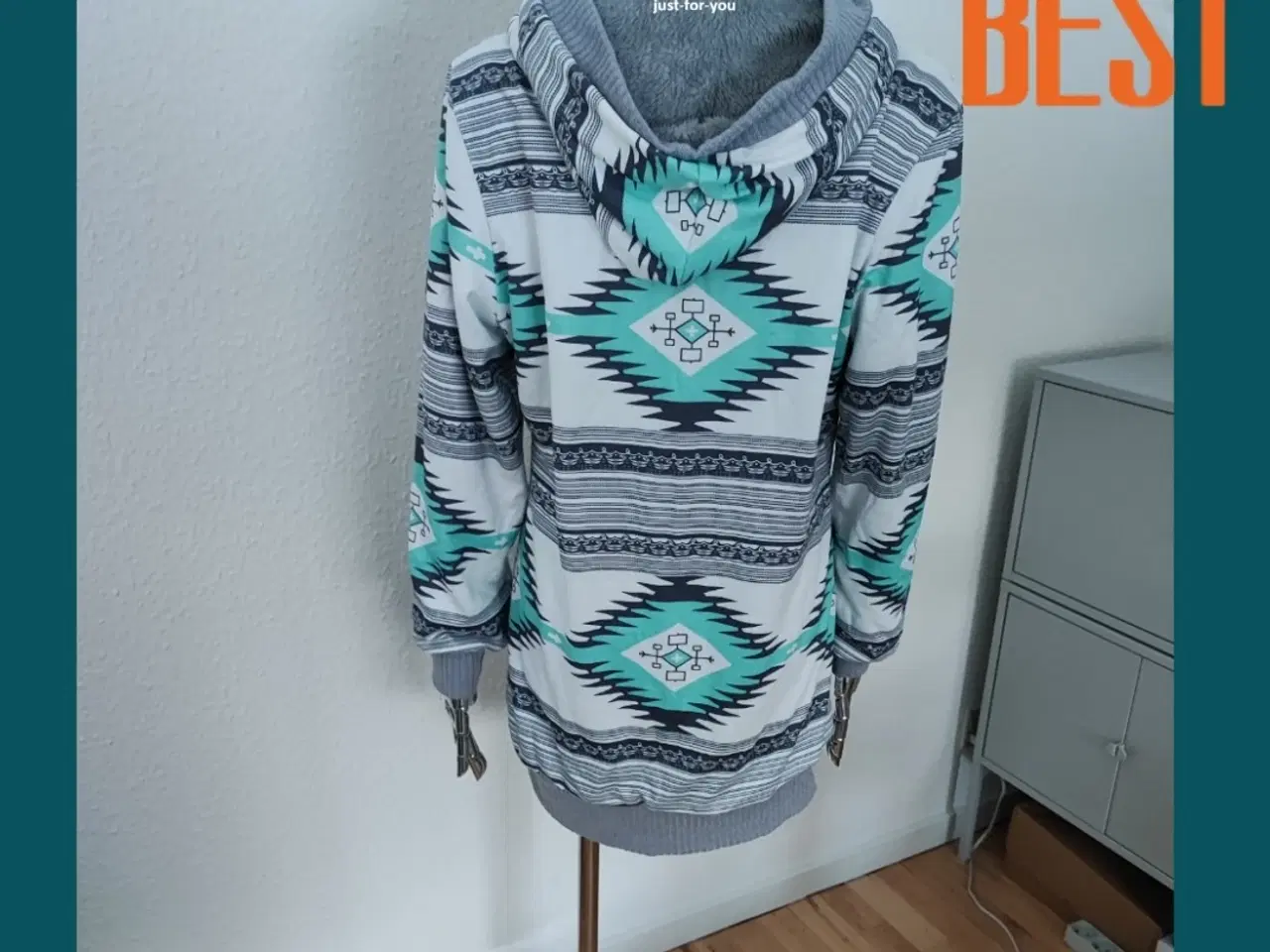 Billede 9 - Tilbud: Printet strik cardigan !