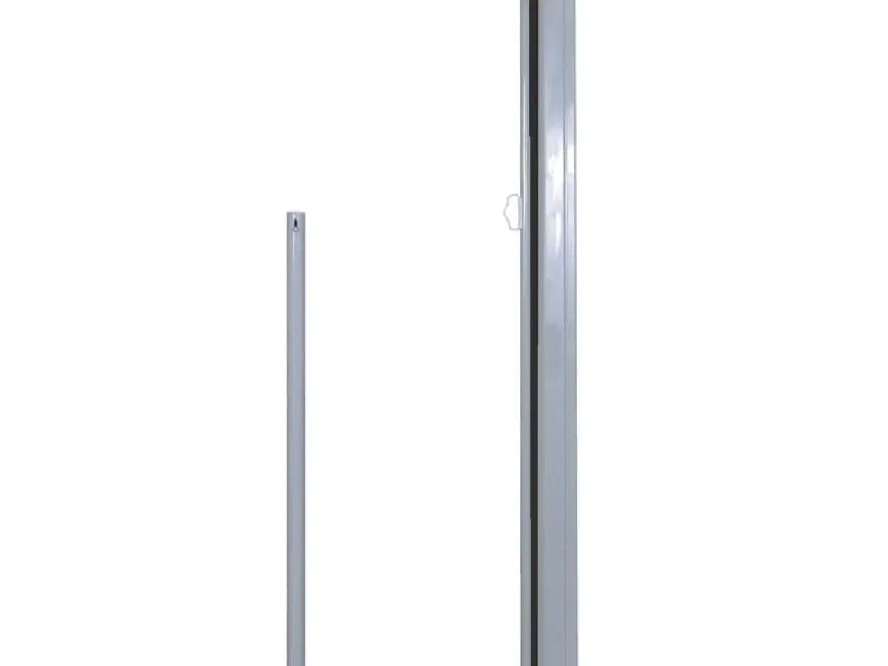 Billede 3 - Sammenrullelig sidemarkise 160 x 500 cm sort