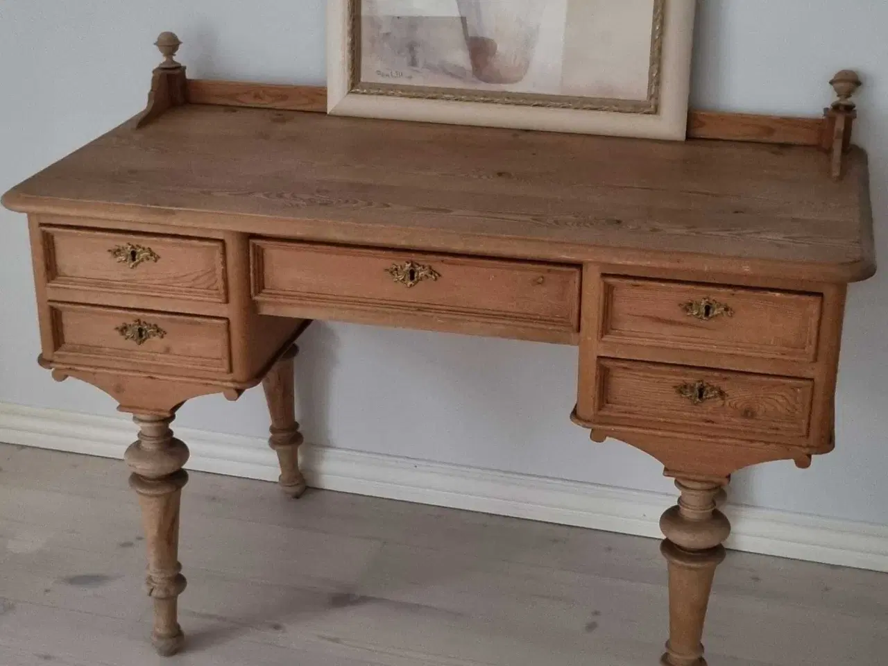 Billede 1 - Antik skrivebord 