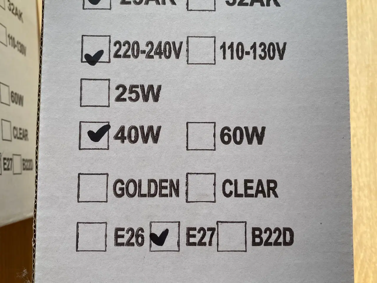 Billede 4 - 3 stk G125 pærer