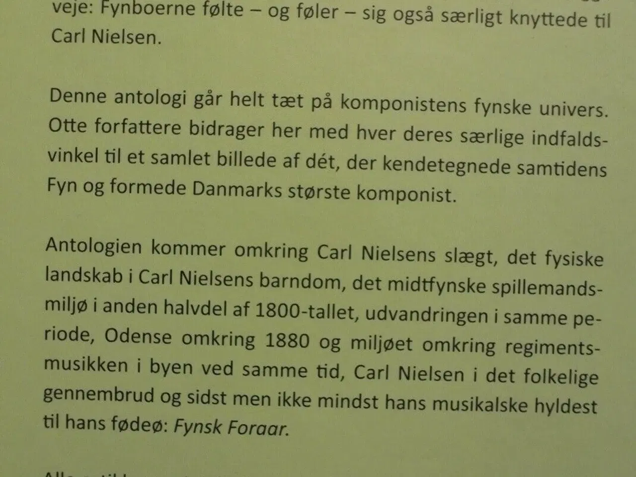 Billede 3 - i fyn er alting anderledes - en antologi om carl n