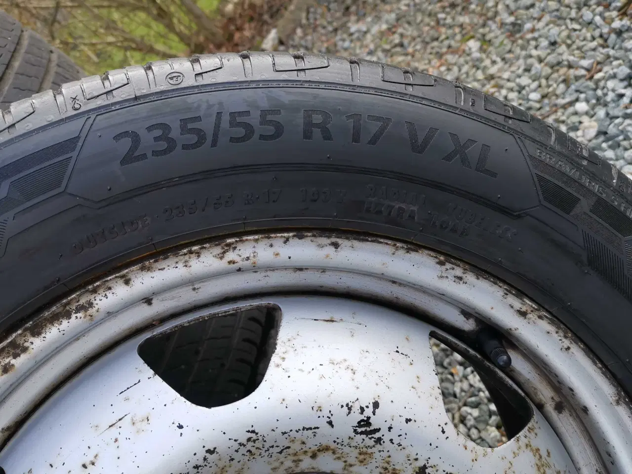 Billede 2 - Sommerdæk på stålfælge