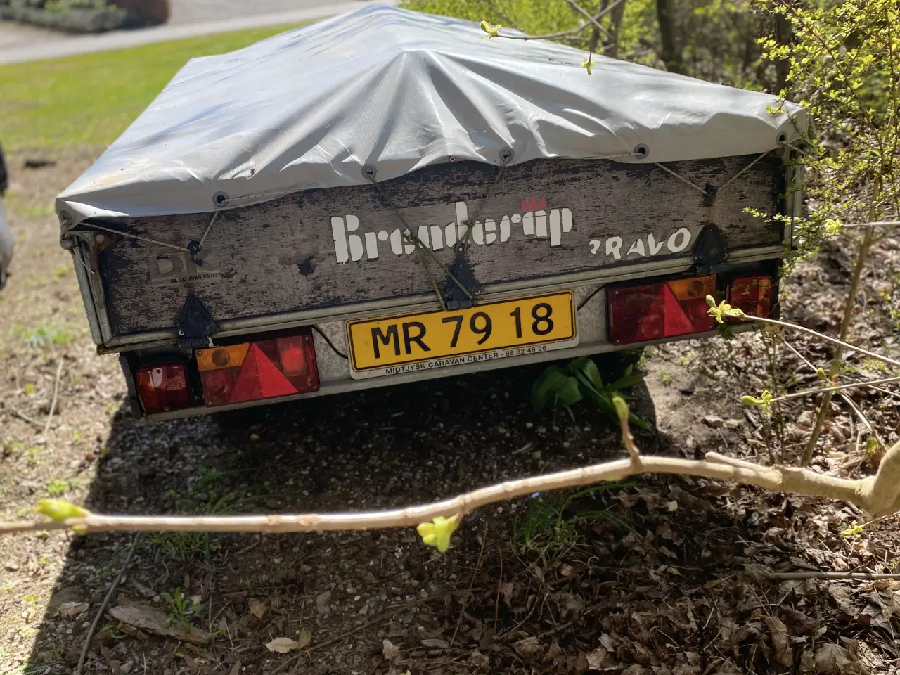 Billede 2 - Trailer træ sider 