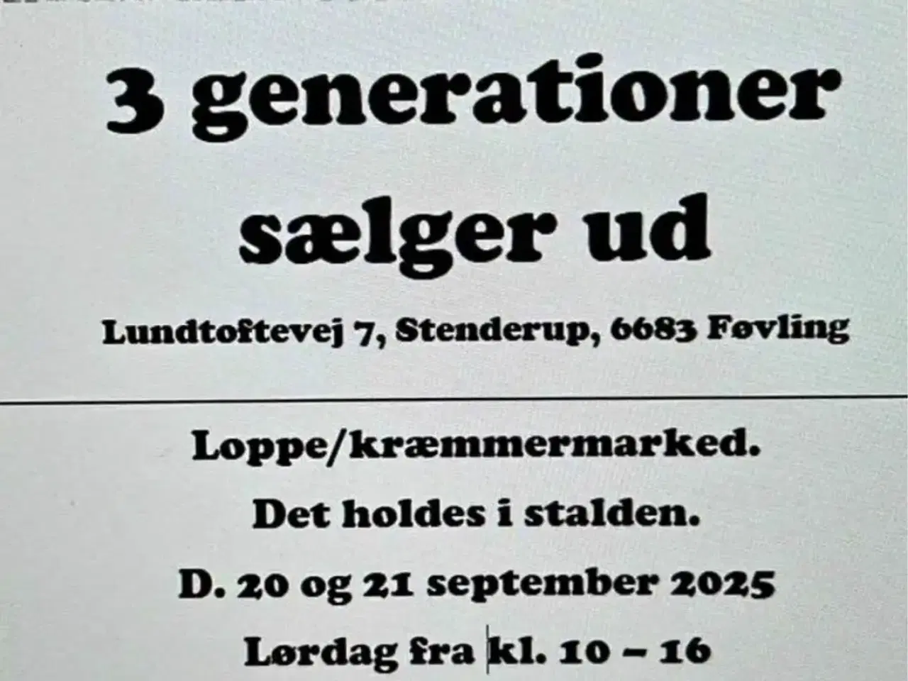 Billede 1 - Loppemarked/kræmmermarked