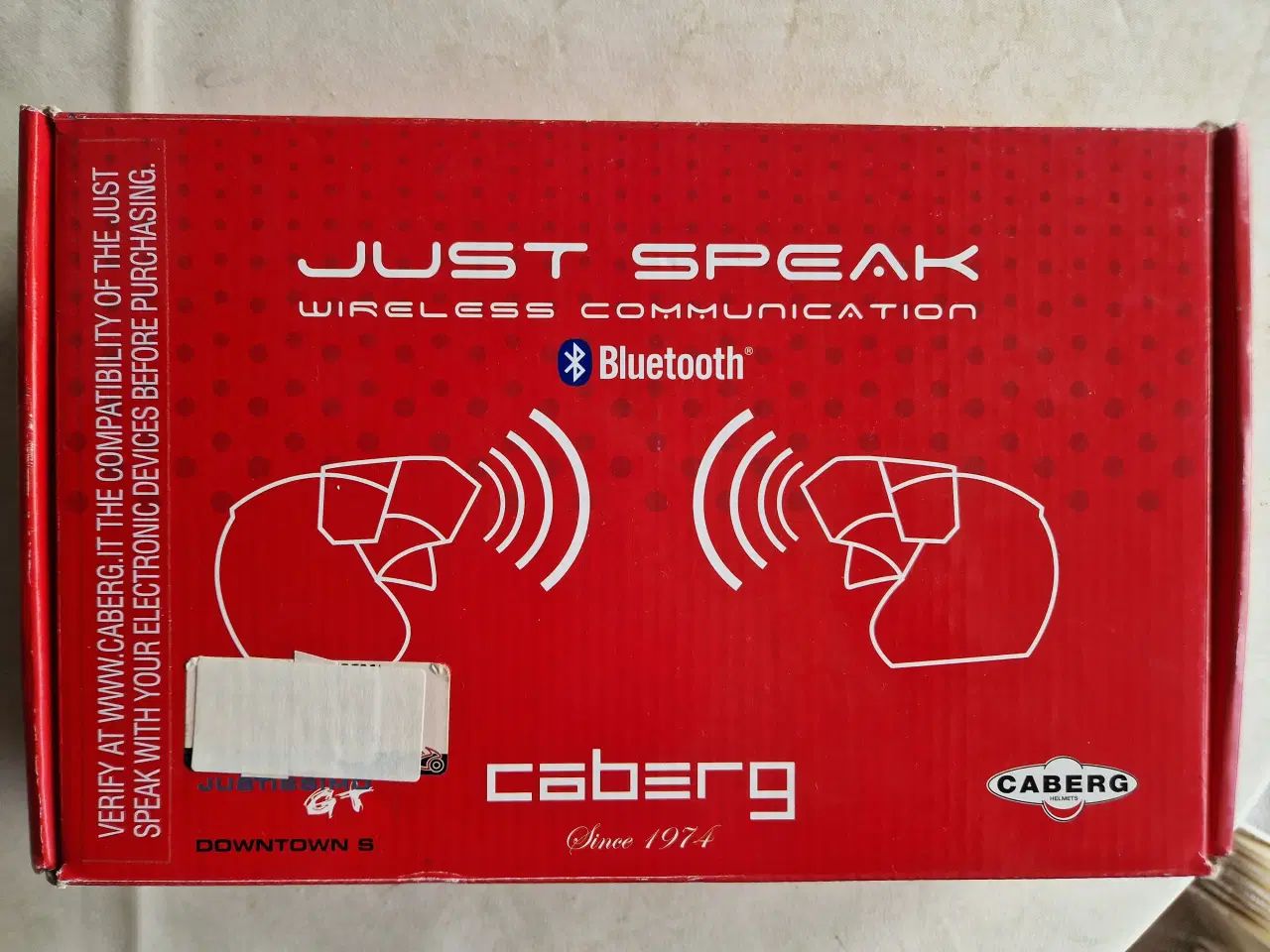 Billede 1 - Intercom "Just Speak" til mc hjelm (Caberg)