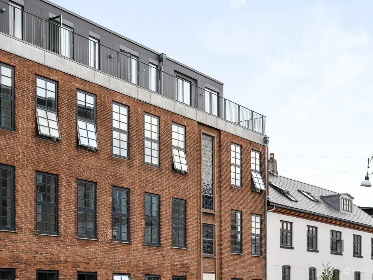 Billede 1 - Moderne kontor i industriel tidslomme