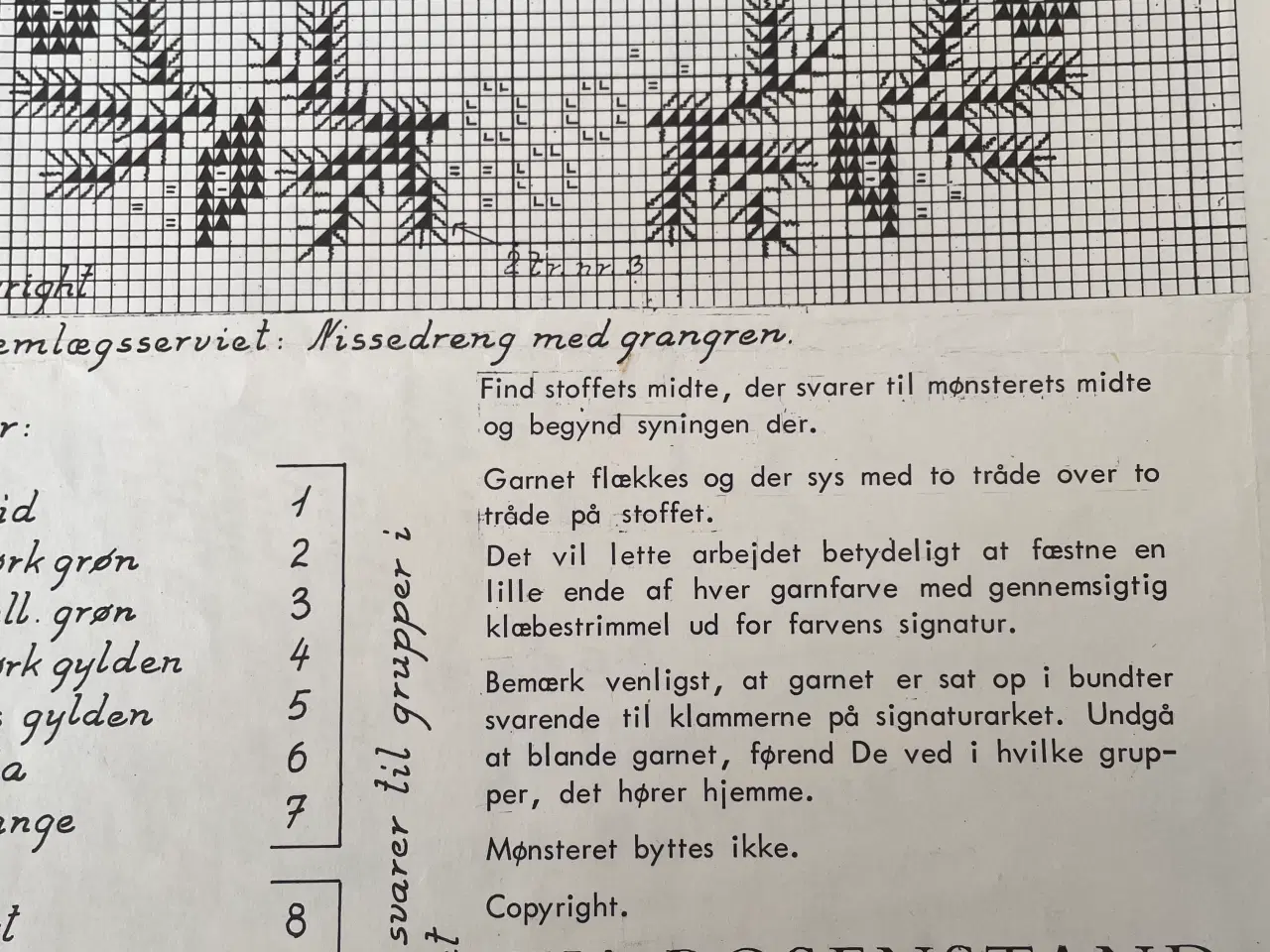 Billede 1 - Eva Rosenstand Nissedreng med grangren