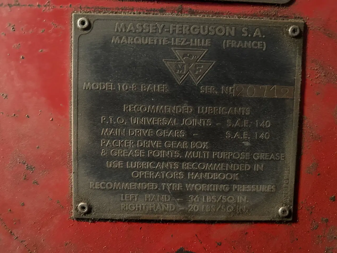 Billede 6 - Massey Ferguson 10-8