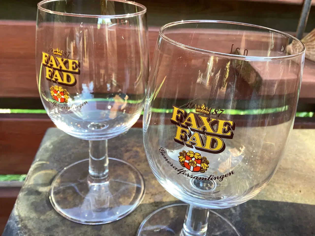 Billede 2 - Faxe Fad ølglas fra 1987