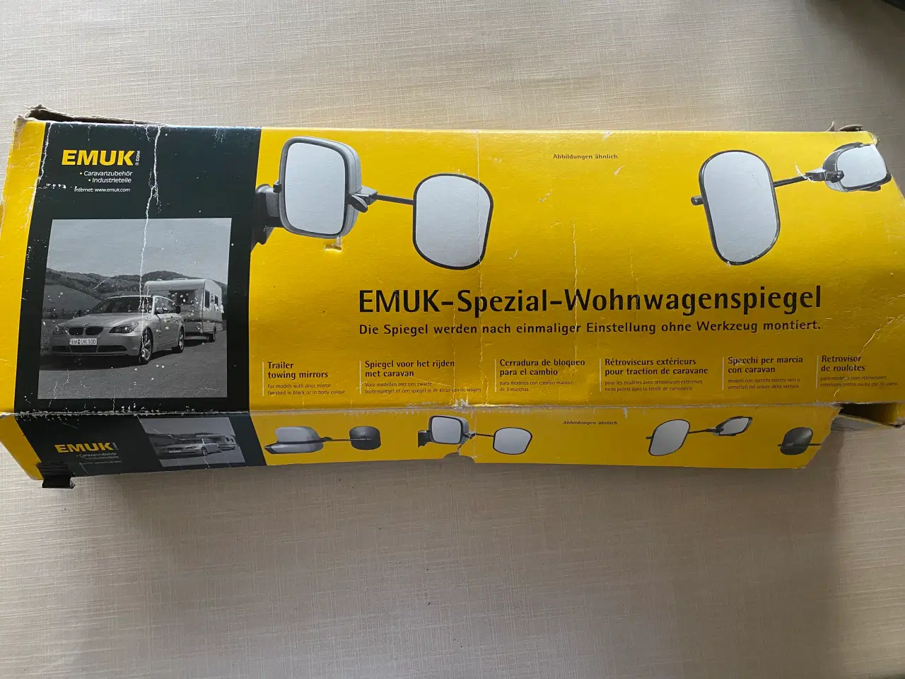 Billede 2 - EMUK camping spejle til VW T5/Caddy