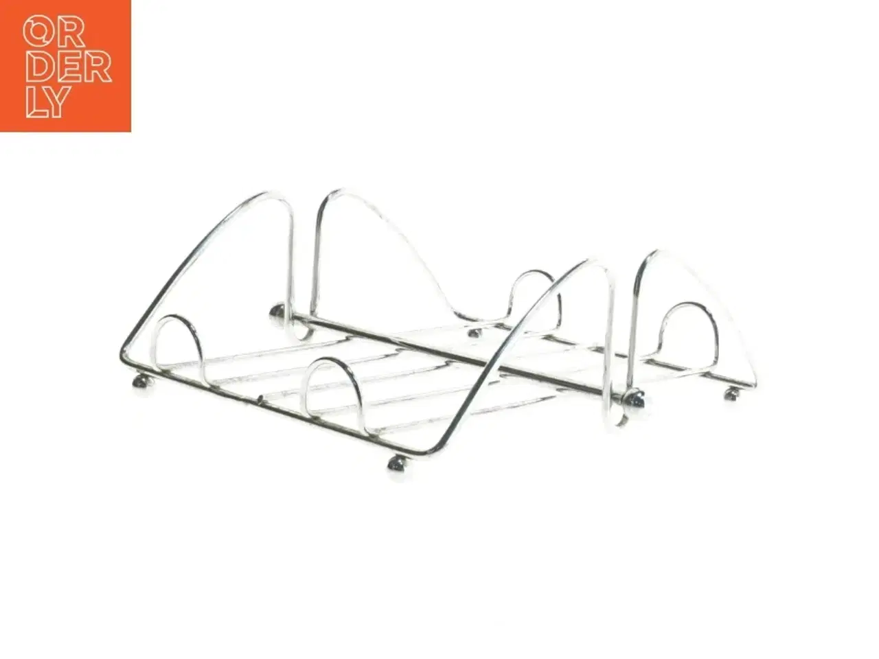 Billede 1 - Servietholder i metal (str. 19 x 21 x 7 cm)