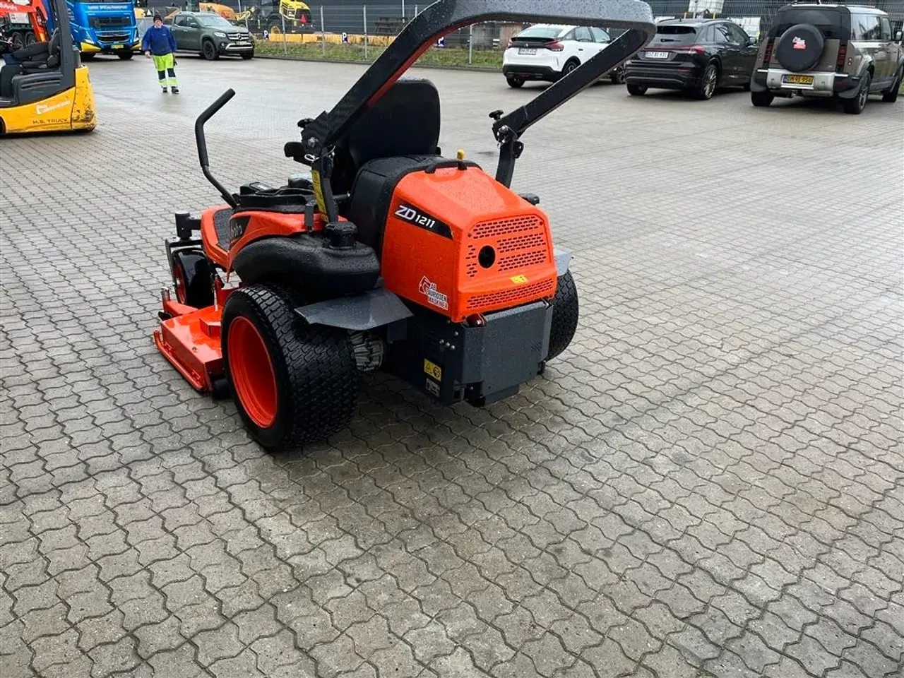 Billede 11 - Kubota ZD1211 DEMO 150cm klippebord Diesel kun kørt 76timer