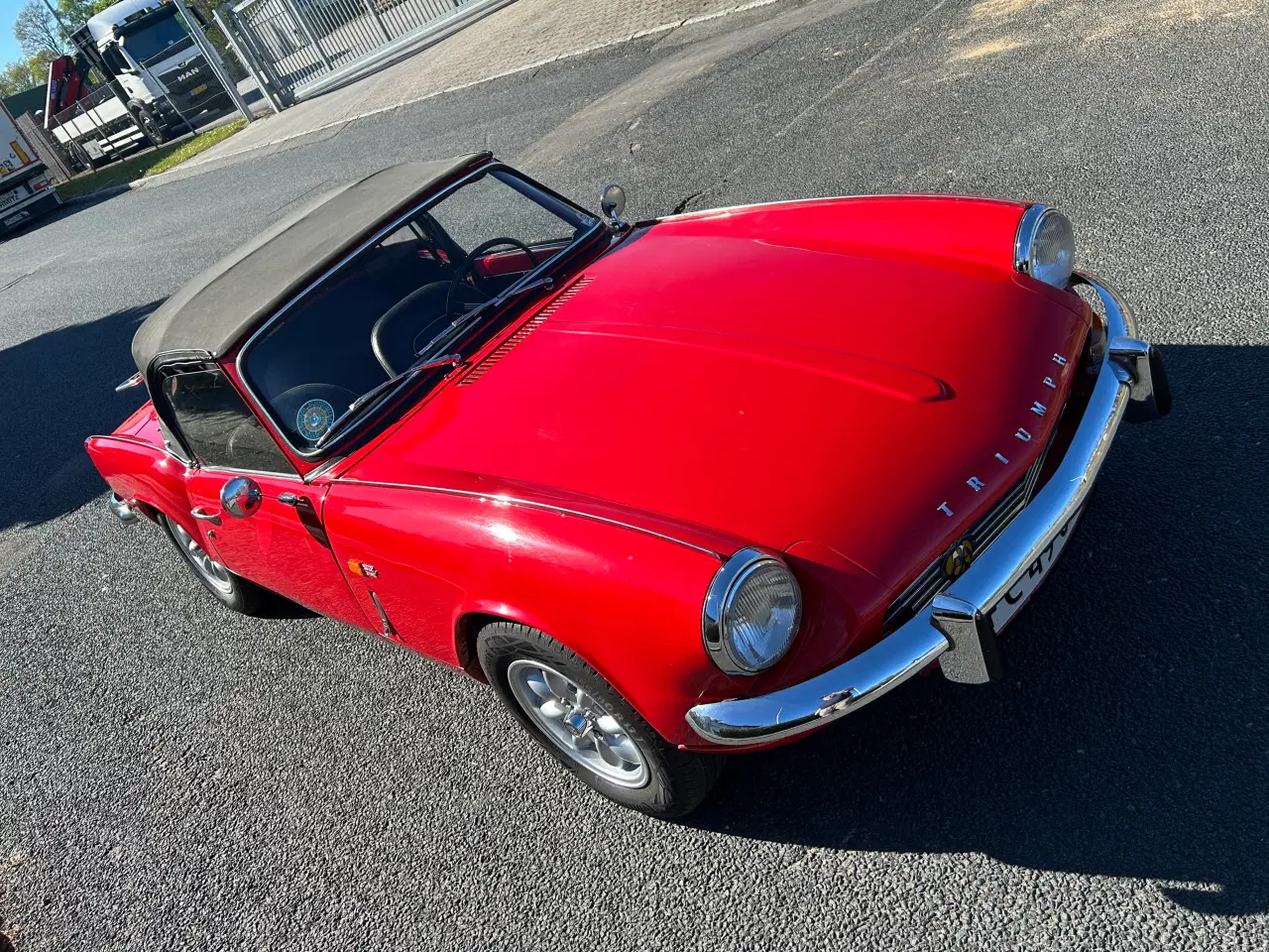 Billede 5 - Triumph Spitfire MK III i super fin stand nysynet