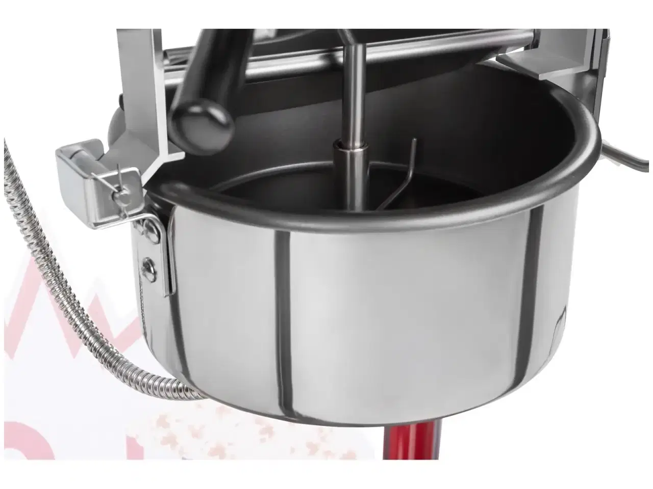 Billede 5 -  Popcornmaskine med vogn USA 88 L – 1600 W – rød