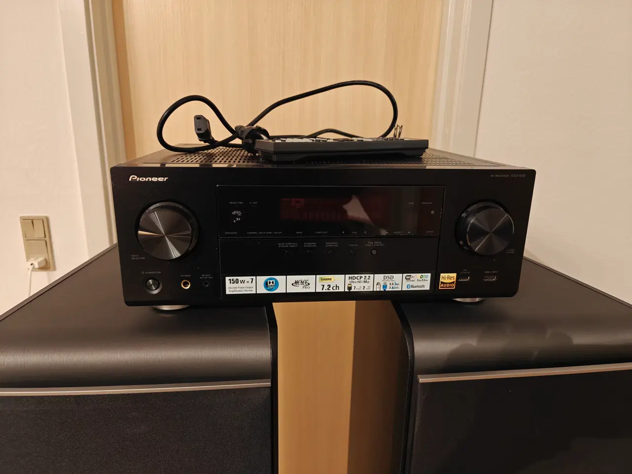 Billede 7 - JBL ES 100 gulvhøjtaler sæt + Pioneer AV Reciever