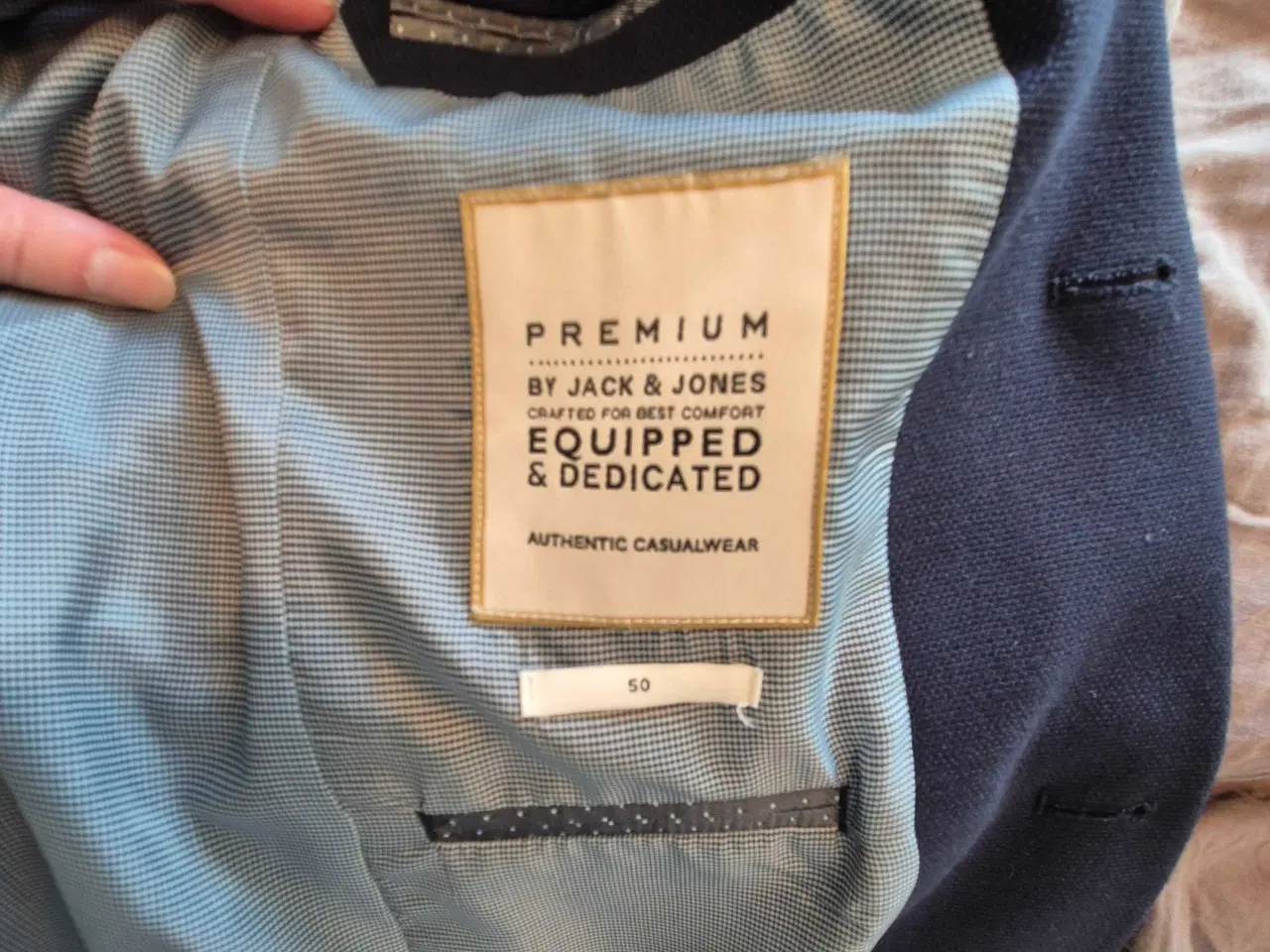 Billede 9 - Jakkesæt str. 50 / bukser str. 46 – fra 200 kr (Se