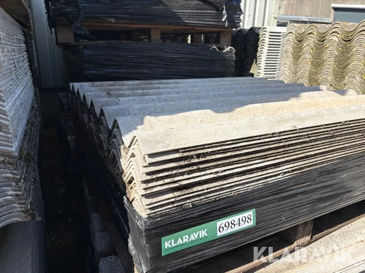 Billede 2 - Eternitplader Dansk Eternit B6 8 paller