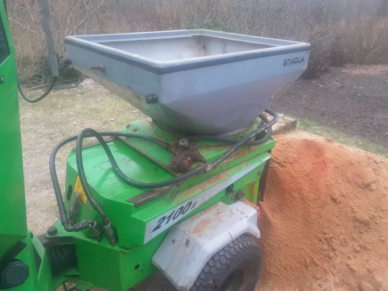 Billede 3 - Egholm 2100 / Powerflex saltspreder,m.m.