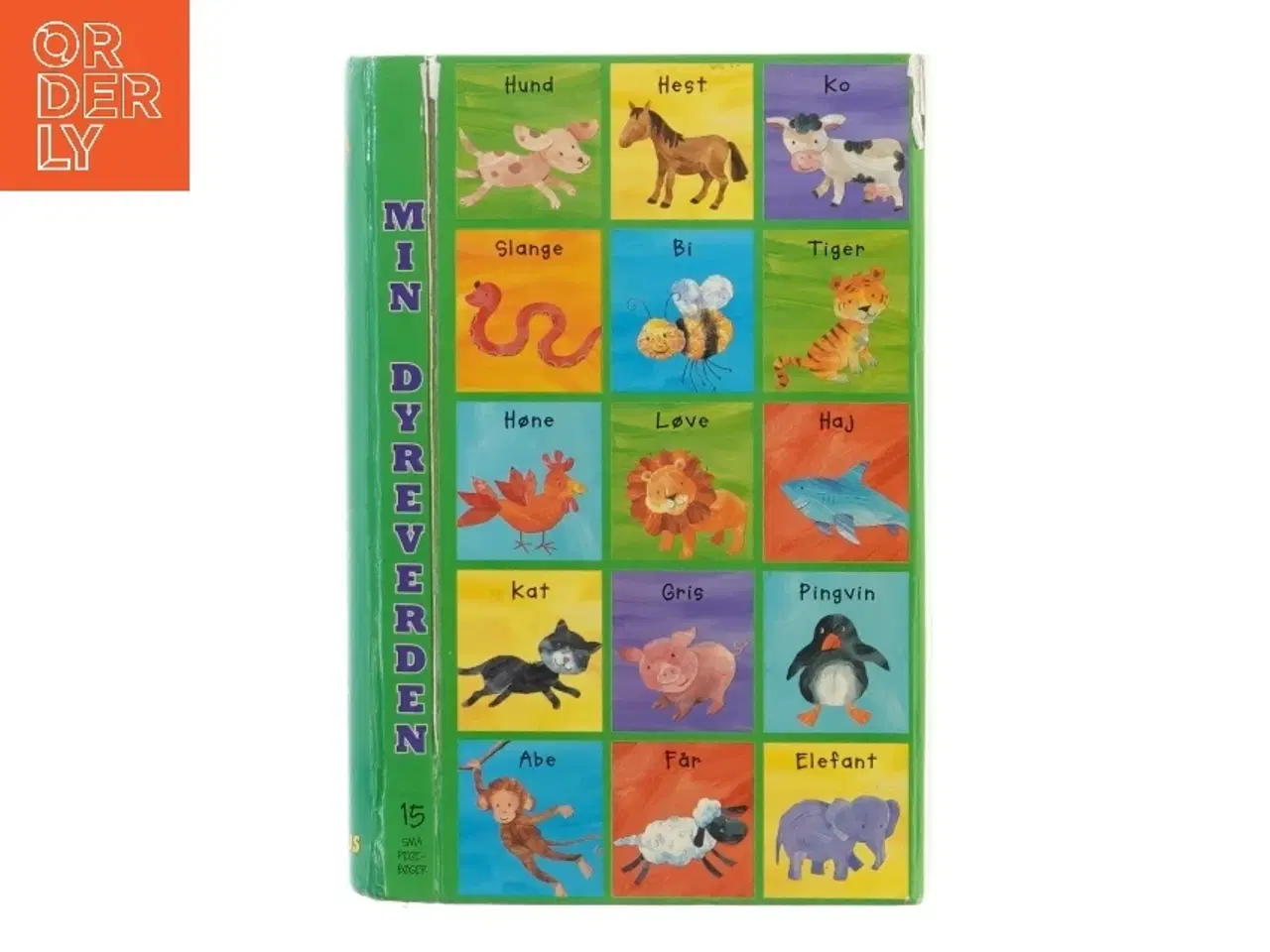 Billede 1 - Min Dyreverden Børnebog fra Rebus af Louise Ulrich Olsen (str. 26x18,5 cm) (Bog)