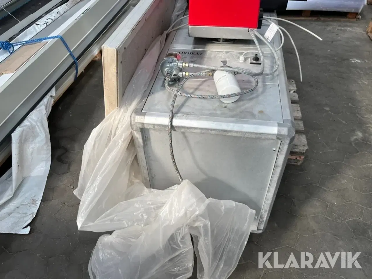 Billede 6 - Kalorifere oliefyr Airheat AV-50 Med solcelle panel
