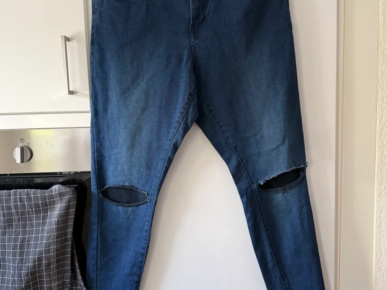 Billede 5 - Jeans Zizzi str 46 grå og blå