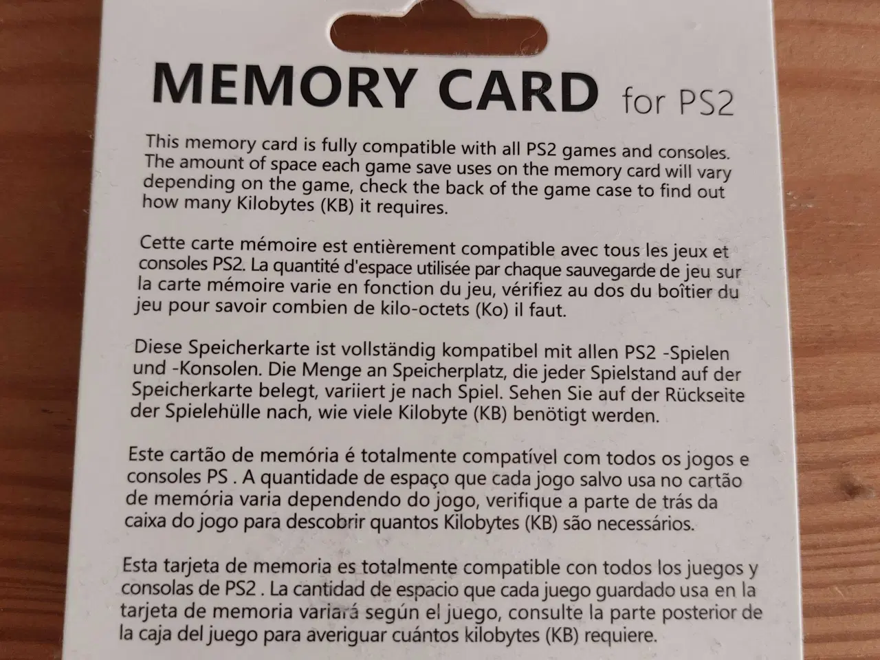Billede 2 - Playstation 2 Memorycard