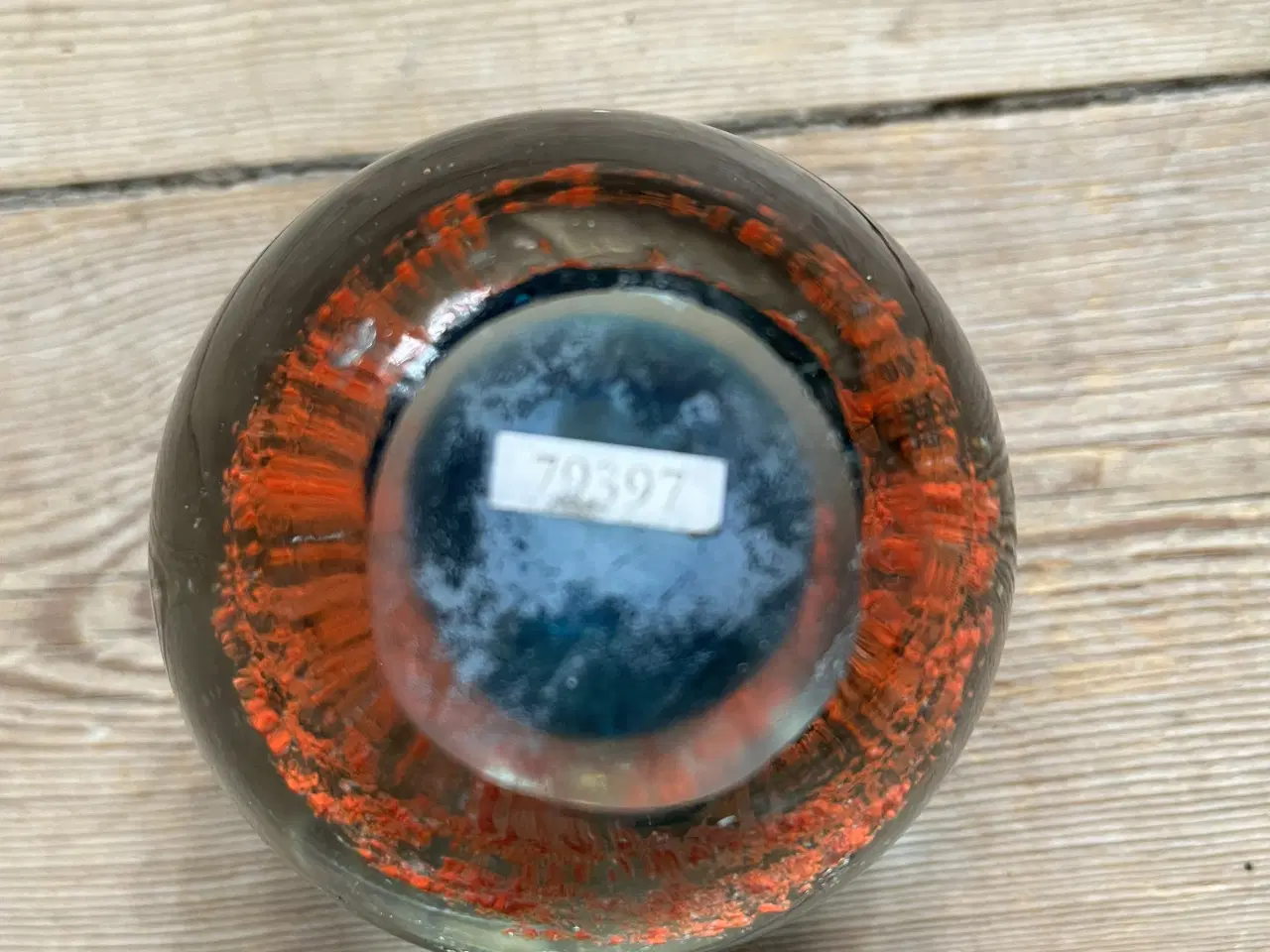 Billede 4 - Glas brevvægt / brevpresse 