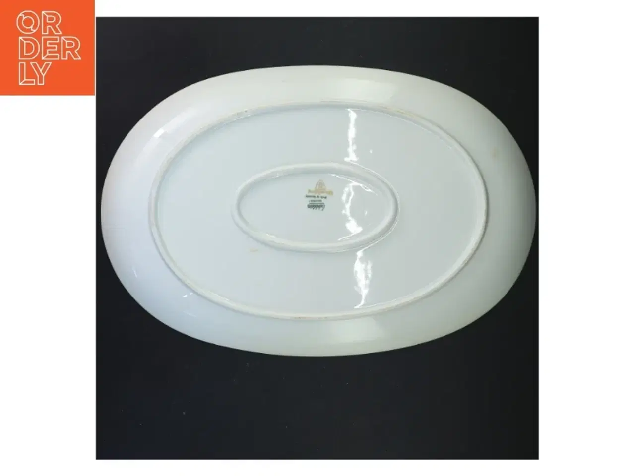 Billede 3 - Porcelænsfad 38x26 cm (str. 38x26 cm)