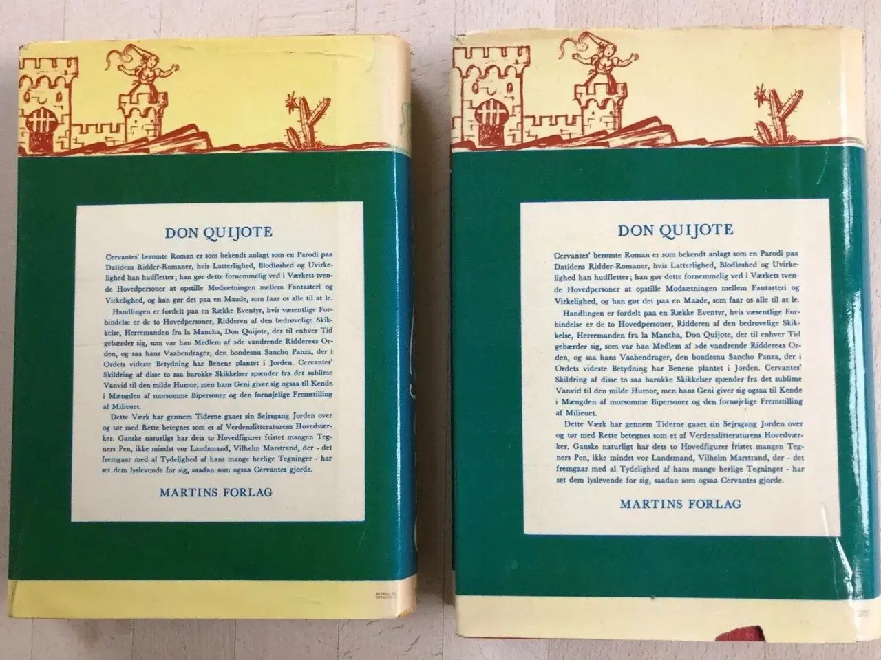 Billede 2 - Don Quijote i 2 bind, Miguel de Cervantes