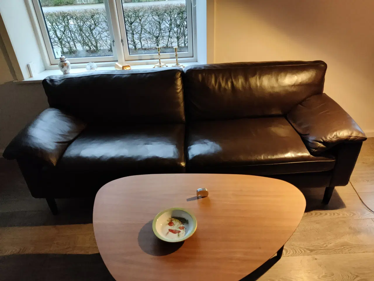 Billede 3 - Hjort Knudsen 3 pers. Lædersofa