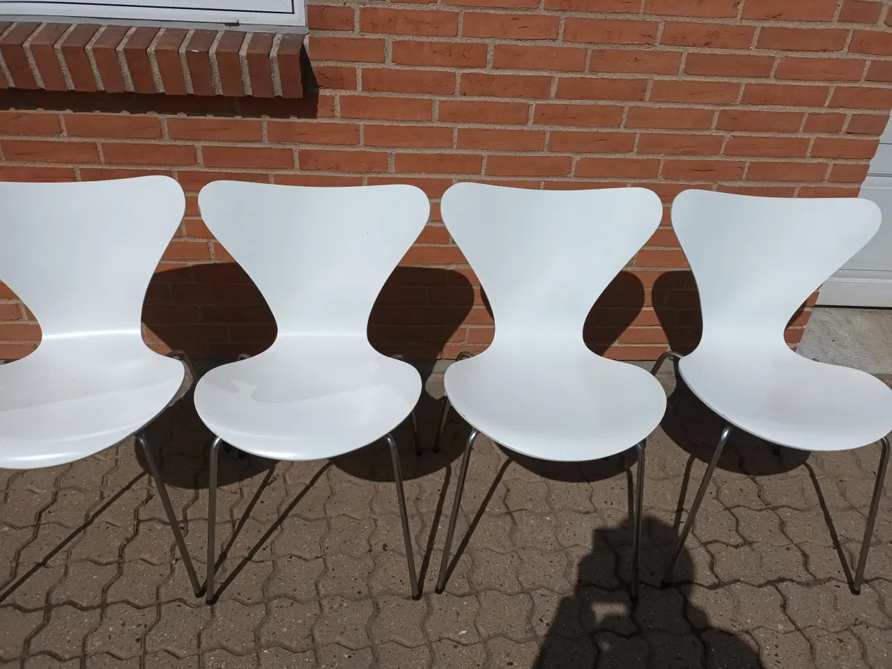 Billede 1 - 4 stk. 7'er stole sælges samlet