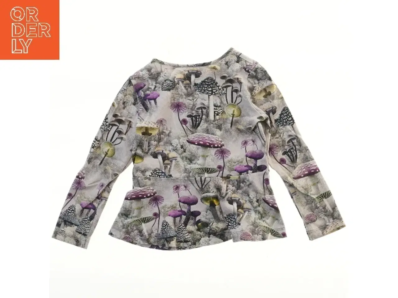 Billede 2 - Langærmet bluse med svampeprint fra Molo (str. 98)