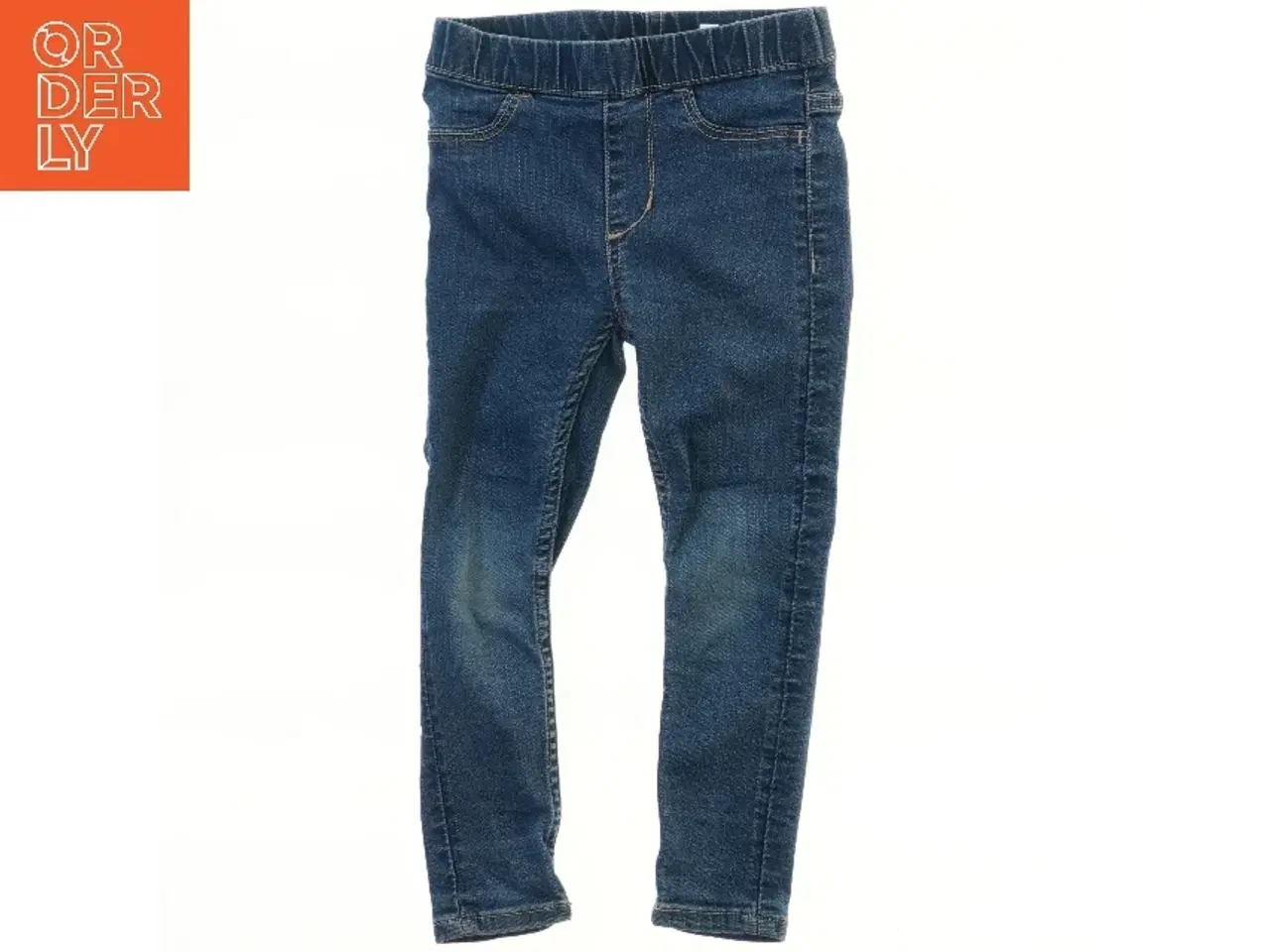 Billede 1 - Børnejeans med elastisk talje fra H&M (str. 98)