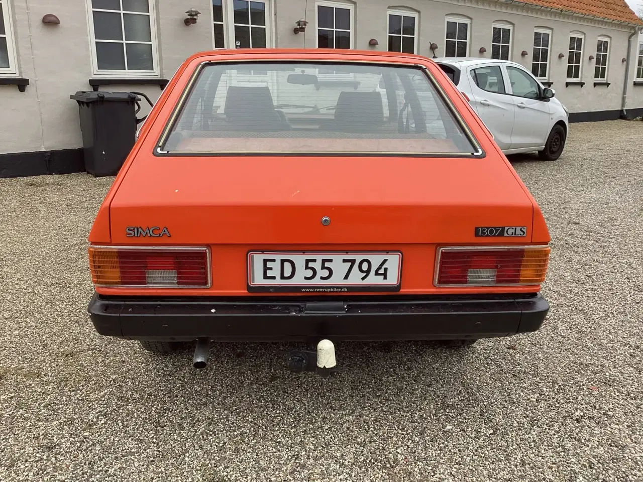 Billede 5 - Simca 1307 S/GLS 5 dørs med 8 års syn.