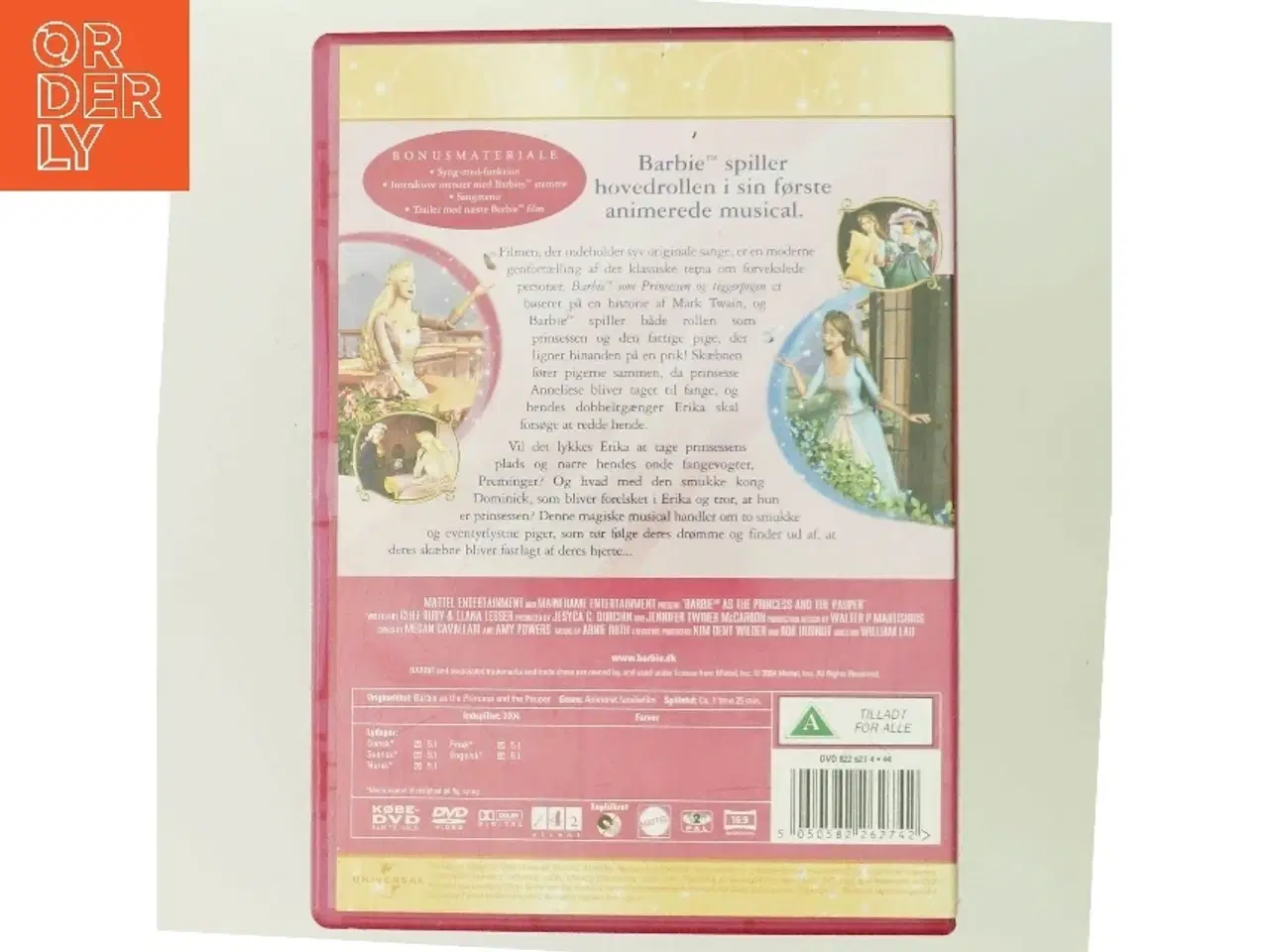 Billede 3 - Prinsessen &  Tiggerpigen med Kelly Sheridan (DVD)