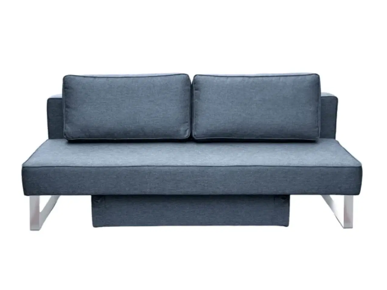 Billede 4 - Sovesofa sort stof med opbevaring model Cama