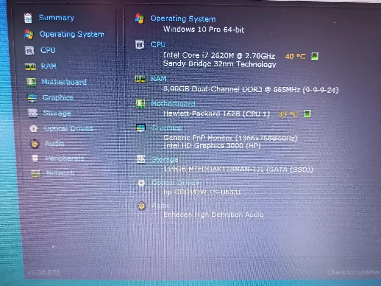 Billede 8 - Flot HP i7 2,70ghz