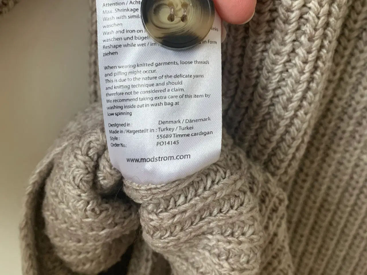 Billede 7 - Modström lang cardigan