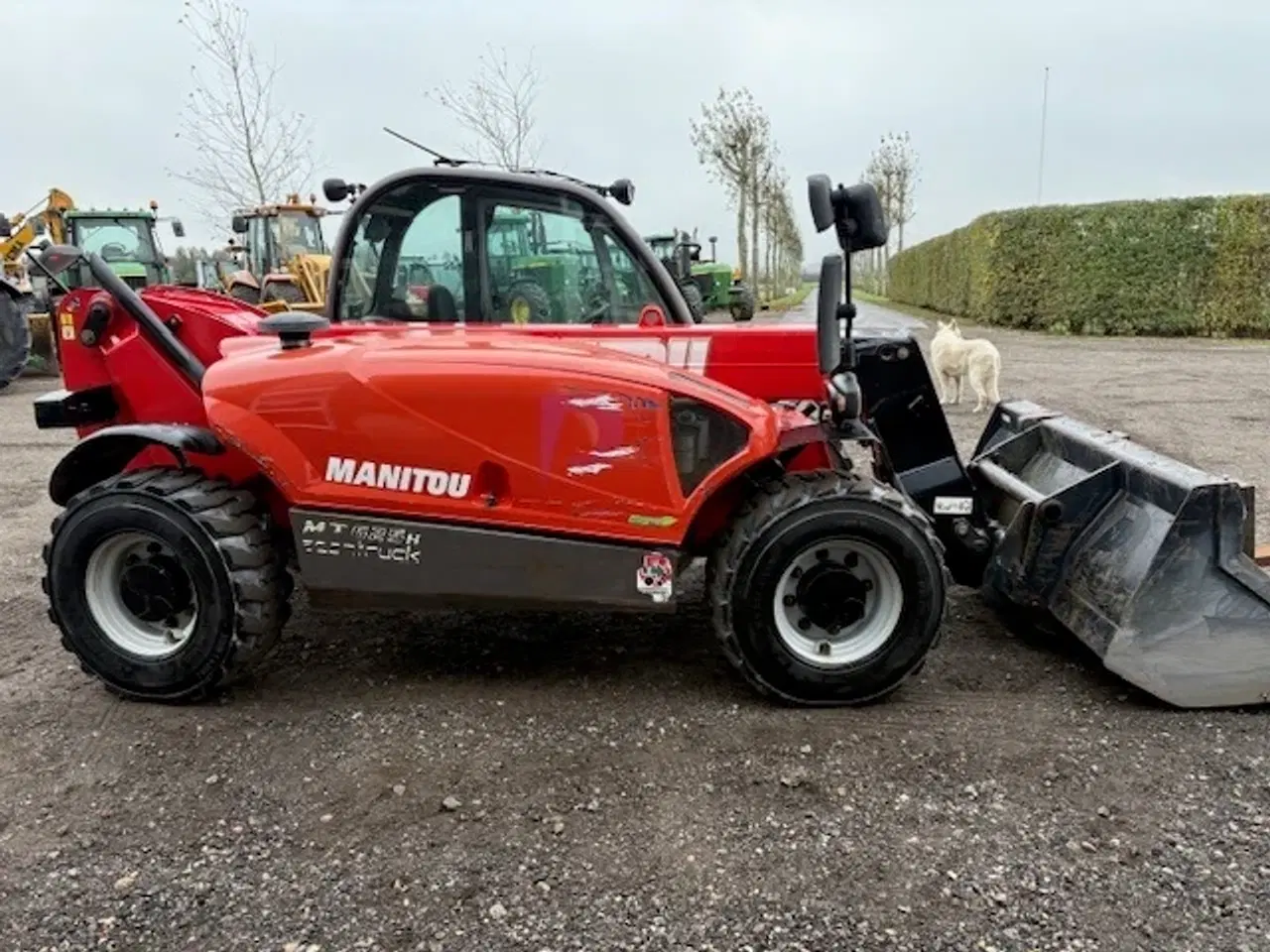 Billede 4 - Manitou MT 625H COMFORT SKOVL OG GAFLER