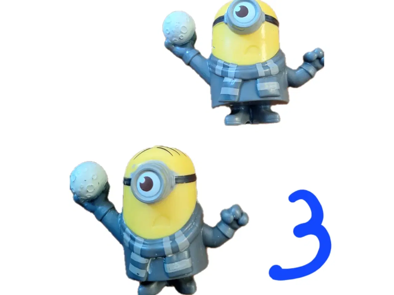 Billede 3 - Minions figurer 6-7cm høje