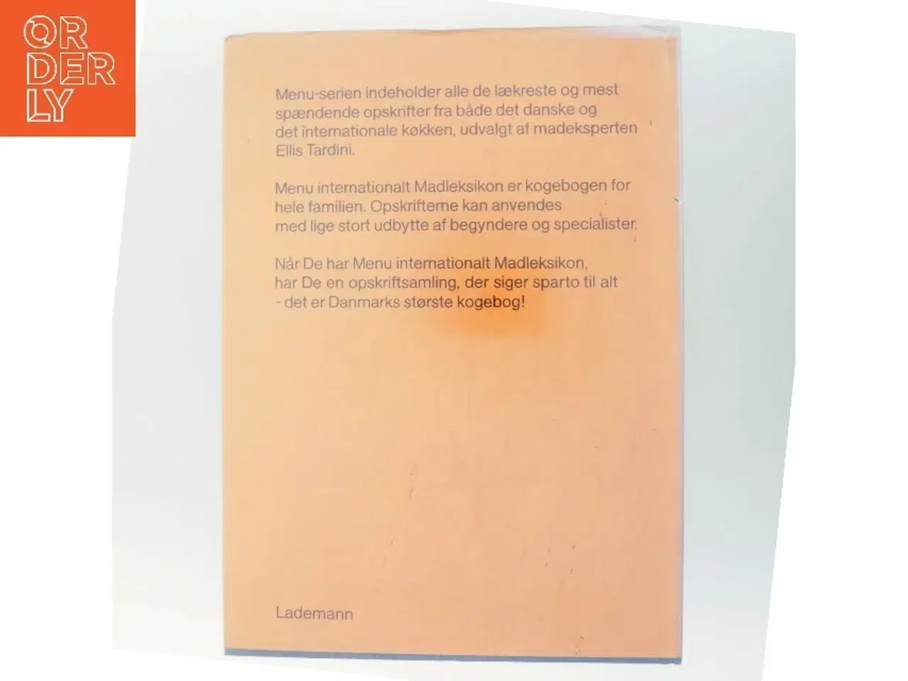 Billede 3 - MENU: Internationalt Madleksikon af Ellis Tardini (Bog)