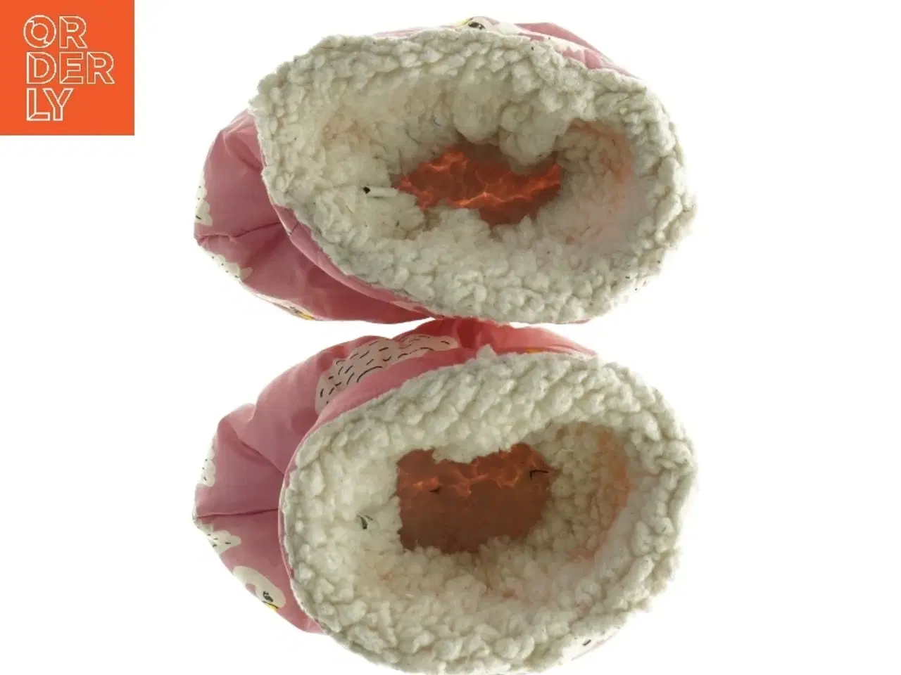 Billede 1 - Småfolk Overtrækssutter med svanemotiv