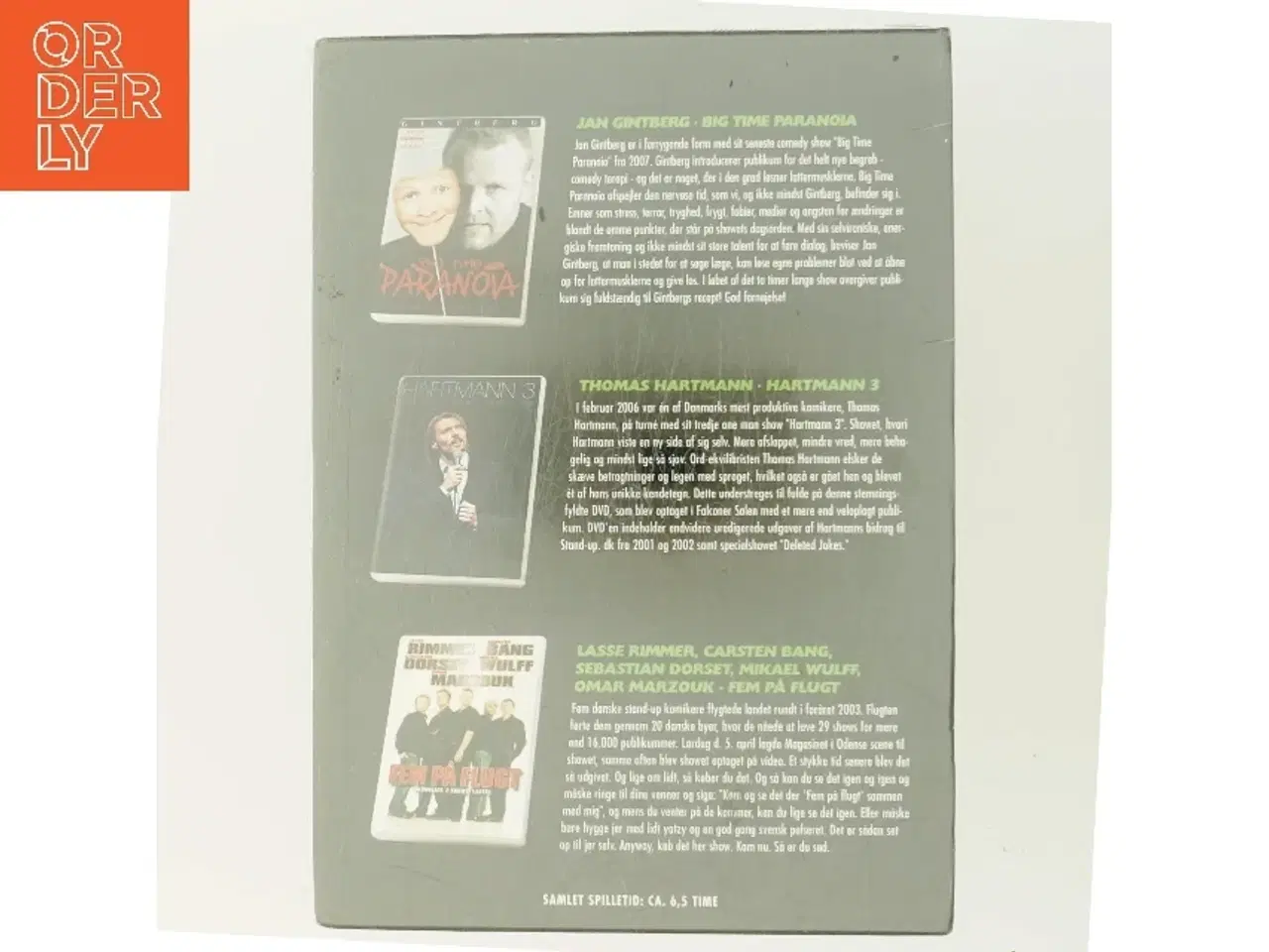 Billede 3 - Gintberg / Hartmann/5 På Flugt med Jan Gintberg (DVD)