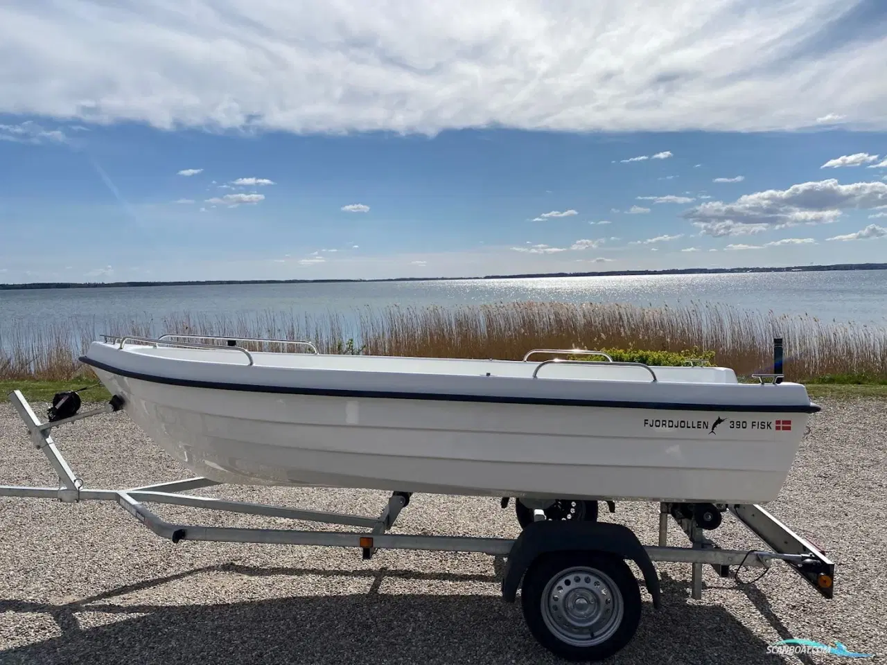 Billede 4 - Fjordjollen 390 Fisk, Komplet Sæt, Variant 451, Yamaha F2,5