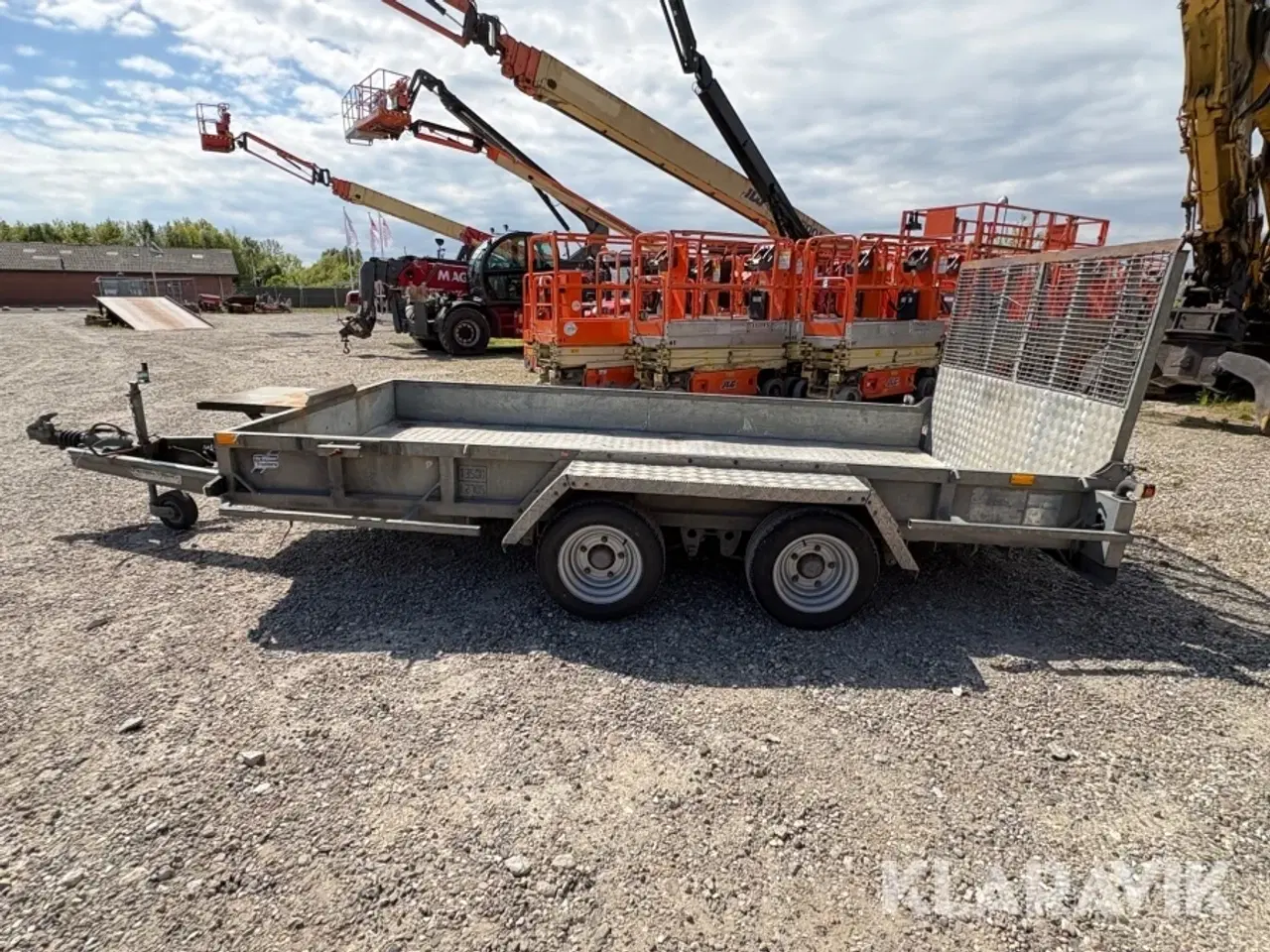 Billede 5 - Maskintrailer 2 akslet IFOR Williams GP 126-R
